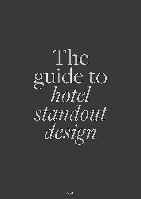 The Hotel Standout Magazine
2025